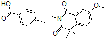 CAS#: 103625-42-9, 4-[2-(7-Methoxy-4,4-dimethyl-1,3-dioxo-isoquinolin-2-yl)ethyl]benzoic acid