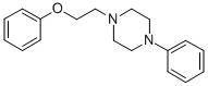 CAS#: 1037-20-3, 1-[2-(Phenoxy)Ethyl]-4-Phenylpiperazine