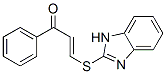 CAS#: 103742-55-8, (E)-3-(1H-Benzoimidazol-2-Ylsulfanyl)-1-Phenyl-Prop-2-En-1-One