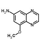 CAS 登录号：103755-50-6， 8-甲氧基-6-喹喔啉胺