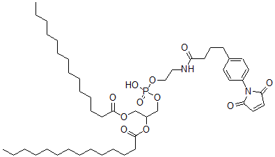 CAS 登录号:103794-17-8, N-(4-(4-马来酰亚胺基苯基)丁酰基)磷脂酰乙醇胺