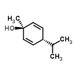 CAS 登录号：103974-35-2， 反式-4-异丙基-1-甲基-2,5-环己二烯-1-醇