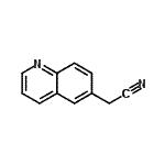 CAS 登录号：103983-94-4， 6-喹啉基乙腈