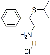 CAS#: 104036-80-8, 2-Phenyl-2-Propan-2-Ylsulfanyl-Ethanamine Hydrochloride