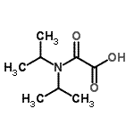 CAS 登录号：104189-31-3， (二异丙基氨基)(氧代)乙酸