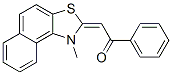 CAS 登录号：1042-84-8， 2-(1-甲基苯并[E][1,3]苯并噻唑-2-亚基)-1-苯乙酮
