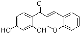 CAS 登录号：104236-78-4， (2E)-1-(2,4-二羟基苯基)-3-(2-甲氧基苯基)-2-丙烯-1-酮