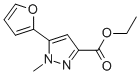 CAS#: 104296-35-7, 5-(2-Furanyl)-1-Methyl-1H-Pyrazole-3-carboxylic Acid Ethyl Ester