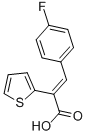 CAS#: 104314-04-7, 3-(4-Fluorophenyl)-2-Thiophen-2-Ylprop-2-Enoate