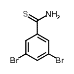CAS#: 104317-55-7, 3,5-Dibromobenzenecarbothioamide