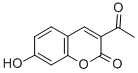 CAS#: 10441-27-7, 3-Acetyl-7-Hydroxy-2H-1-Benzopyran-2-One