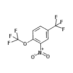 CAS 登录号：104678-93-5， 2-硝基-1-(三氟甲氧基)-4-(三氟甲基)苯