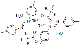 CAS 登录号:105164-41-8, 甲脒化铑(II)