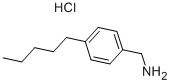 CAS#: 105254-43-1, 4-Pentyl-Benzenemethanamine Hydrochloride (1:1)