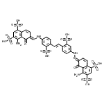 CAS#: 10534-74-4, (6E,6'E)-6,6'-{(E)-1,2-Ethenediylbis[(3-Sulfo-4,1-Phenylene)(1E)-2-Hydrazinyl-1-Ylidene]}Bis(4-Amino-5-Oxo-5,6-Dihydro-1,3-Naphthalenedisulfonic Acid)