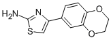 CAS#: 105362-06-9, 4-(2,3-Dihydro-1,4-Benzodioxin-6-Yl)-2-Thiazolamine