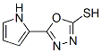 CAS 登录号：10551-16-3， 5-(1H-吡咯-2-基)-1,3,4-恶二唑-2-硫醇