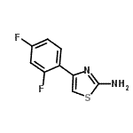 CAS 登录号：105512-80-9， 4-(2,4-二氟苯基)-1,3-噻唑-2-胺