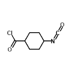 CAS 登录号：105562-49-0， 4-异氰酸环己烷羰基氯化物
