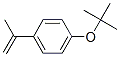 CAS#: 105612-78-0, 1-(1,1-Dimethylethoxy)-4-(1-Methylethenyl)-Benzene