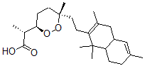 CAS 登录号：105969-64-0， (2R)-2-[(3R,6R)-6-甲基-6-[2-(1,1,3,6-四甲基-4a,7,8,8a-四氢-4H-萘-2-基)乙基]二恶烷-3-基]丙酸