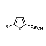 CAS 登录号：105995-73-1， 2-溴-5-乙炔基噻吩