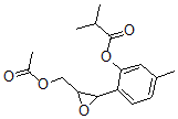CAS 登录号：106009-86-3， [2-[3-(乙酰氧基甲基)环氧乙烷-2-基]-5-甲基苯基]2-甲基丙酸酯