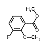 CAS 登录号：106428-04-0， 甲基3-氟-2-甲氧基苯甲酸酯