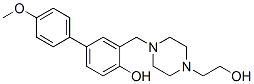 CAS#: 106609-40-9, 2-[[4-(2-Hydroxyethyl)Piperazin-1-Yl]Methyl]-4-(4-Methoxyphenyl)Phenol
