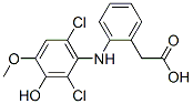 CAS#: 106610-60-0, 2-[2-[(2,6-Dichloro-3-Hydroxy-4-Methoxyphenyl)Amino]Phenyl]Acetic Acid