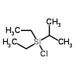 CAS 登录号：107149-56-4， 氯(二乙基)异丙基硅烷