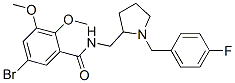 CAS#: 107188-68-1, 5-Bromo-N-[[1-[(4-Fluorophenyl)Methyl]Pyrrolidin-2-Yl]Methyl]-2,3-Dimethoxybenzamide