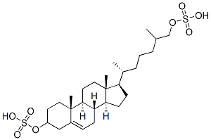 CAS#: 107241-08-7, [(8S,9S,10R,13R,14S,17S)-10,13-Dimethyl-17-[(2R)-6-Methyl-7-Sulfooxyheptan-2-Yl]-2,3,4,7,8,9,11,12,14,15,16,17-Dodecahydro-1H-Cyclopenta[a]Phenanthren-3-Yl] Hydrogen Sulfate