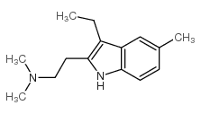 CAS 登录号：107265-50-9， 2-(3-乙基-5-甲基-1H-吲哚-2-基)-N,N-二甲基乙胺盐酸盐
