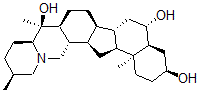 CAS#: 107299-20-7, (3beta,5alpha,6alpha)-Cevane-3,6,20-Triol