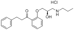CAS#: 107381-35-1, 1-[2-[(2R)-2-Hydroxy-3-Propylaminopropoxy]Phenyl]-3-Phenylpropan-1-One Hydrochloride