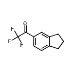 CAS 登录号：107713-63-3， 1-(2,3-二氢-1H-茚-5-基)-2,2,2-三氟乙烷酮