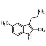 CAS 登录号：1079-44-3， 2-(2,5-二甲基-1H-吲哚-3-基)乙胺