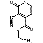 CAS 登录号：108128-37-6， 乙基3-氰基-2-氧代-1,2-二氢-4-吡啶羧酸酯