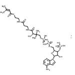CAS#: 108347-83-7, 9-[5-O-[Hydroxy[[Hydroxy[3-Hydroxy-2,2-Dimethyl-4-[[3-[[2-[(3-Methyl-1-Oxo-2-Buten-1-Yl)Thio]Ethyl]Amino]-3-Oxopropyl]Amino]-4-Oxobutoxy]Phosphinyl]Oxy]Phosphinyl]-3-O-Phosphonopento Furanosyl]-9H-Purin-6-Amine Lithium Salt (1:1)