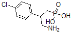 CAS 登录号：108351-35-5， [3-氨基-2-(4-氯苯基)丙基]膦酸