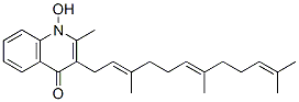 CAS 登录号：108354-14-9， 1-羟基-2-甲基-3-[(2E,6E)-3,7,11-三甲基十二碳-2,6,10-三烯基]喹啉-4-酮