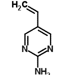 CAS 登录号：108444-56-0， 5-乙烯基-2-嘧啶胺