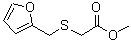 CAS 登录号：108499-33-8， [(2-呋喃甲基)硫基]乙酸甲酯