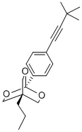 CAS#: 108613-94-1, 4-[4-(3,3-Dimethylbut-1-Ynyl)Phenyl]-1-Propyl-3,5,8-Trioxabicyclo[2.2.2]Octane