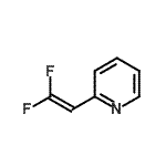 CAS 登录号：108615-85-6， 2-(2,2-二氟乙烯基)吡啶