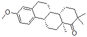 CAS 登录号:108789-49-7, (4aS,4bS,10bS,12aS)-8-甲氧基-2,2,12a-三甲基-4,4a,4b,5,6,10b,11,12-八氢-3H-屈-1-酮
