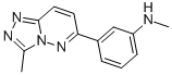CAS#: 108810-87-3, N-Methyl-3-(3-Methyl-1,2,4-Triazolo[4,3-b]Pyridazin-6-Yl)-Benzenamine