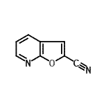 CAS 登录号：109274-95-5， 呋喃并[2,3-b]吡啶-2-甲腈