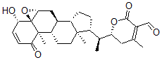 CAS 登录号：109357-42-8， 27-去氢醉茄素A
